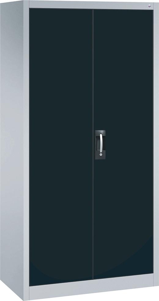 Flügeltürenschrank 4 FB 1950x930x400 mm 7035/7021CP