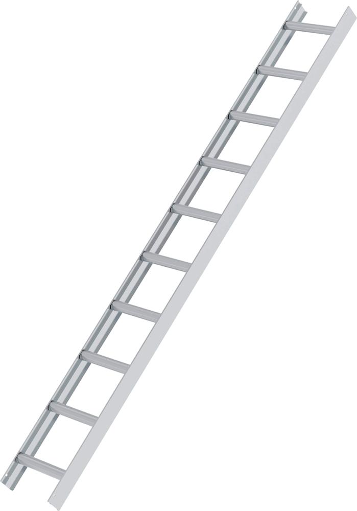 Dachleiter Alu Natur 10 Sprossen