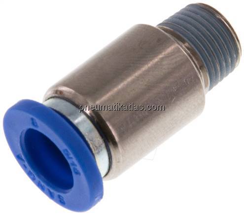 Gerader Steckanschluss R 1/8"-8mm, IQS-Standard m. Innens.