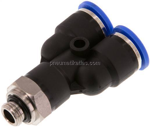 Y-Steckanschluss G 1/8"-10mm, IQS-Standard