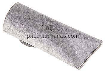 Flachdüse Aluminium, M 10 x 1-Kühlmittelschlauch
