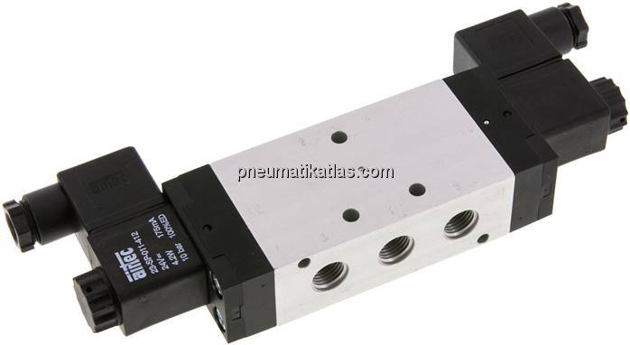 5/2-Wege Magnetimpulsventil, G 1/4", 24 V AC, Standard