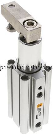 Schwenkspanner / Klemmzylinder Ø 32 mm, Klemmhub 30mm linksschwenkend (schwenkt 