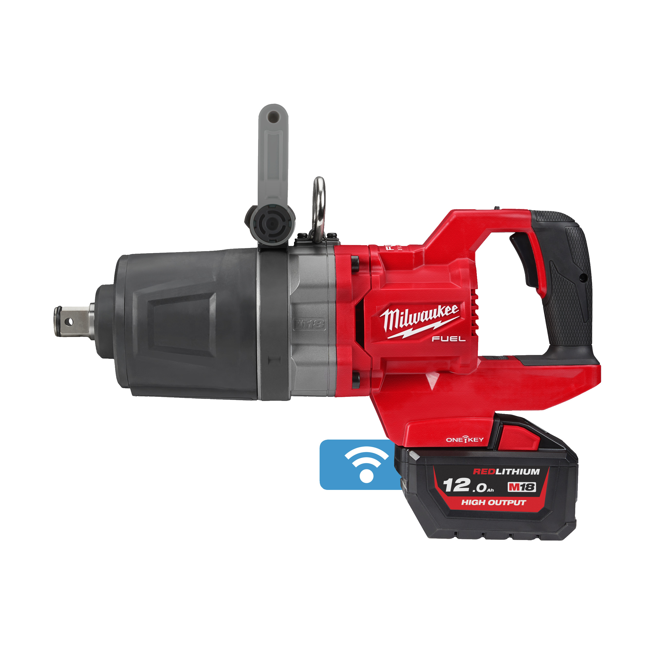 M18ONEFHIWF1DS 121C One Key Akku Schlagschrauber D Griff 1" Vierkant Sprengring