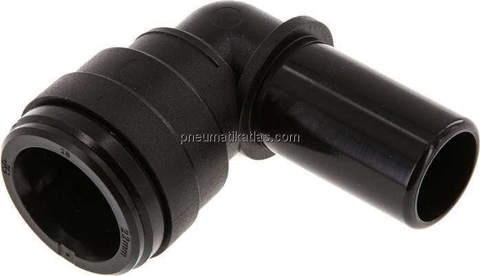 Winkel-Steckanschluss mit 22mm Stecknippel, IQS-Big