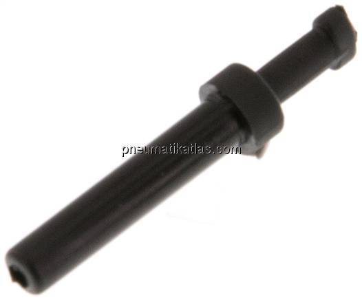 Verschlussstopfen für 4mm Steckanschlüsse, IQS-Standard Verschlussstopfen für 4mm Steckanschlüsse, IQS-Standard