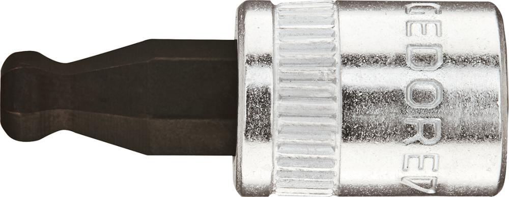 Schraubendrehereinsatz 1/4" Innensechskant mit Kugelkopf 6x28mm Gedore