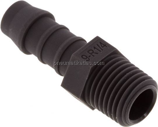 Gewindetülle R 1/4"-9 (3/8")mm, PA 6