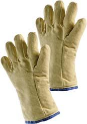 Hitzehandschuh 500 Grad 30 cm,5-Finger JUTEC