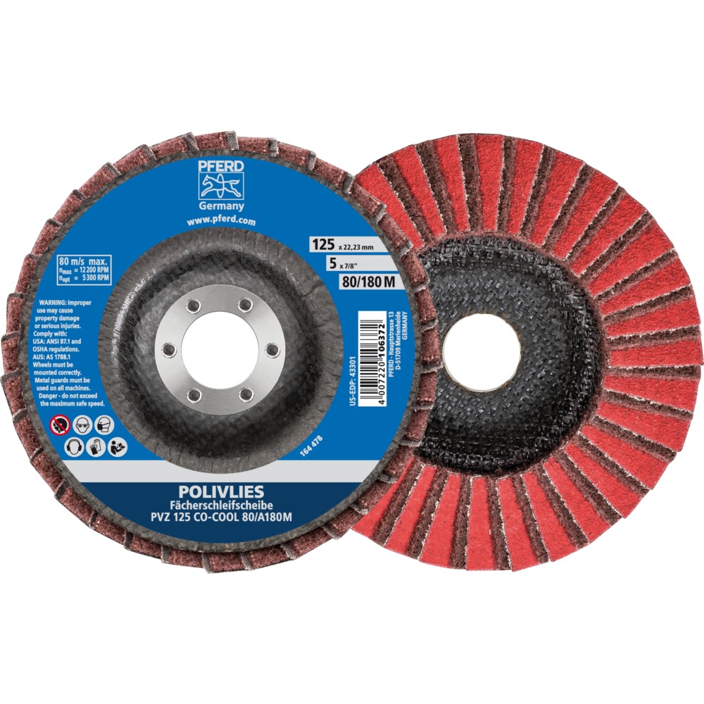 Vlieswerkzeuge PVZ 125 CO-COOL 60 / A 100 G