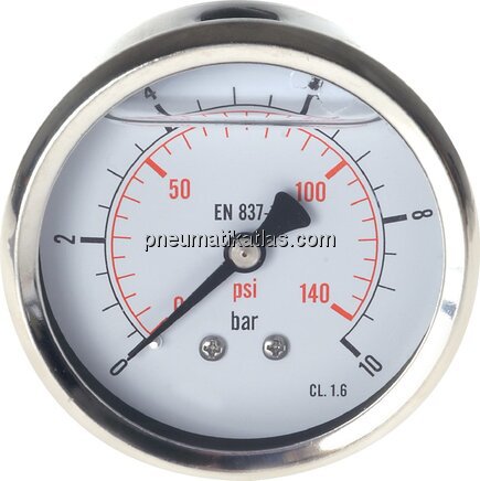 Exemplarische Darstellung: Glycerin-Manometer waag