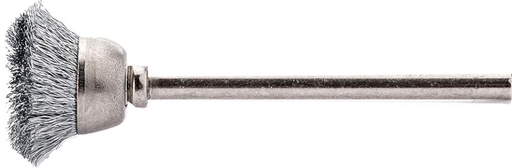 Miniatur-Topfbürste Stahldraht gew. 18x0,1mm Lessmann