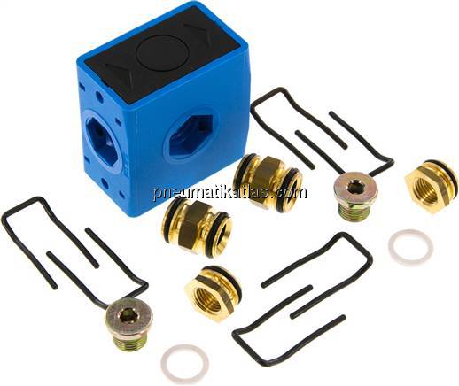 VERTEILER BLOCK 1/4" BAUREIHE CLASSIC