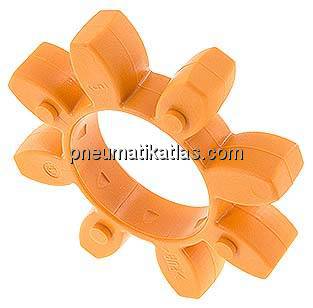 ROTEX-Zahnkranz, Gr. 55, 92 A (orange)