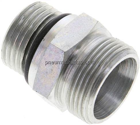 Gerade Schneidringverschr. UNF 7/8"-14-18 L (M26x1,5), ohne Mutter & Schneidring