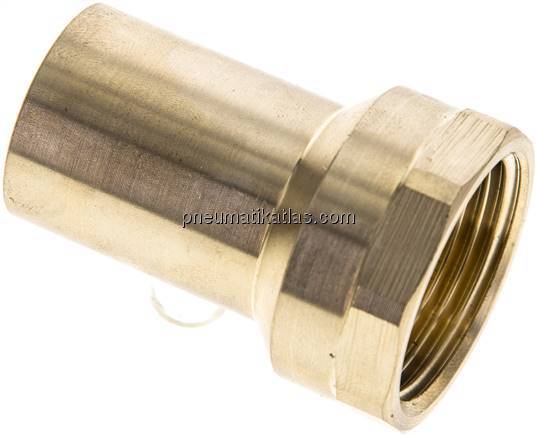 Pressfitting, Übergangsmuffennippel 28mm außen/Rp 1" IG