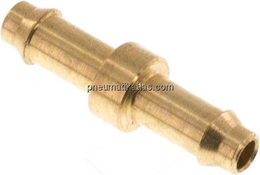 Gerader Steckanschluss 2mm-2mm innen, Messing