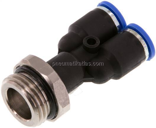 Y-Steckanschluss G 1/2"-8mm, IQS-Standard