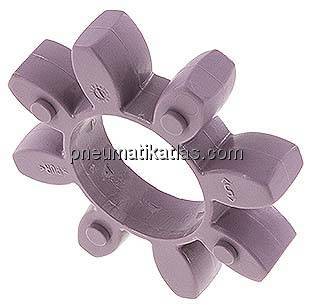 ROTEX-Zahnkranz, Gr. 48, Shore 98 A (violett)