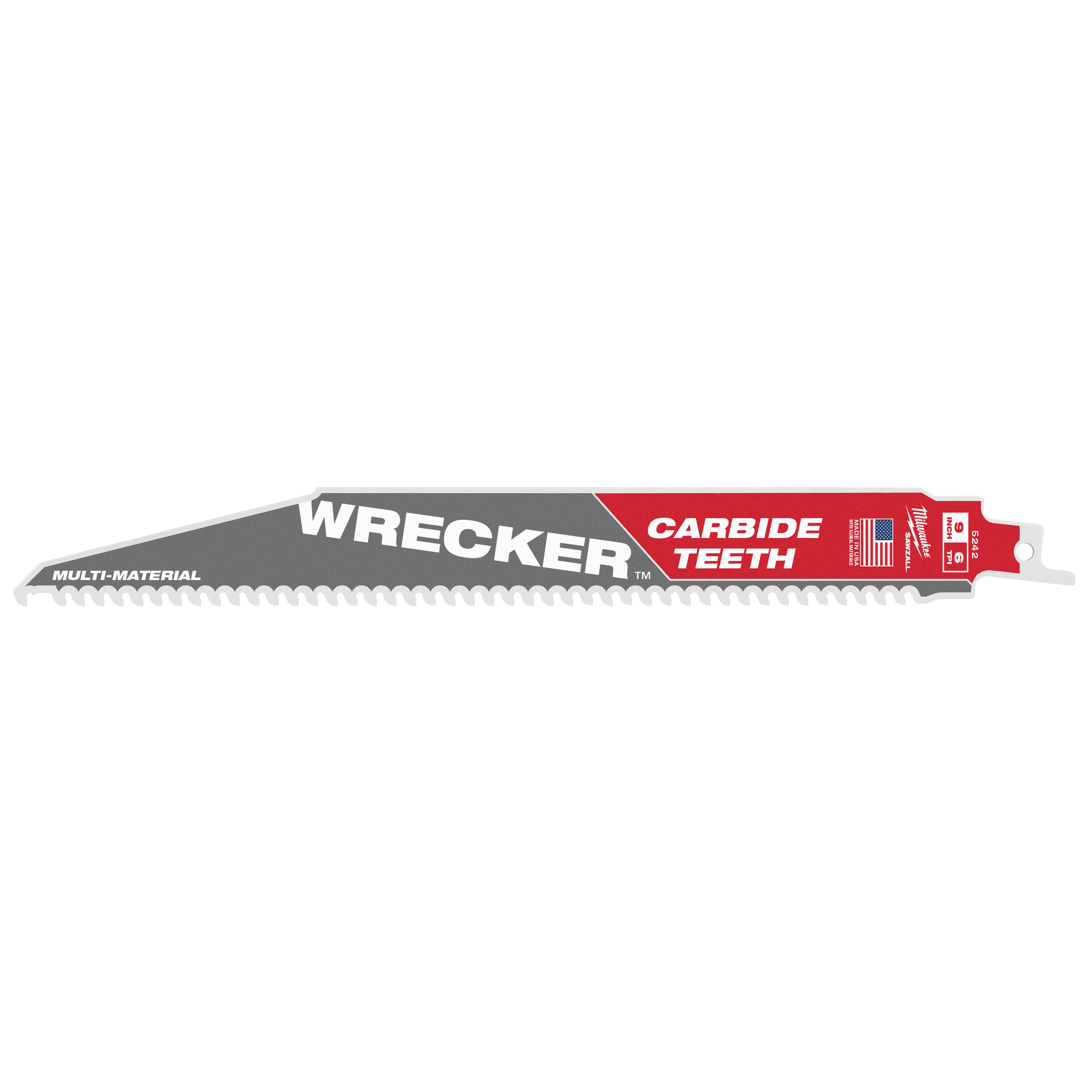 Säbelsägeblatt THE WRECKER HM bestückt 230 x 4,2 mm (6 TPI)