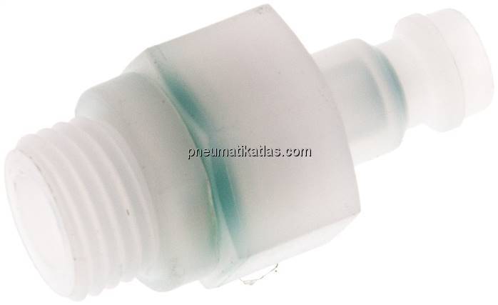 Kupplungsstecker (NW5) G 1/4", PVDF