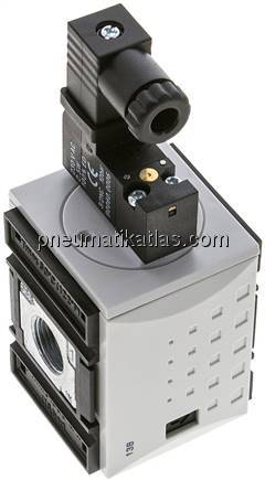 FUTURA 3/2-Wege Magnetventil (NC), G 3/8", 230 V AC, Futura 1
