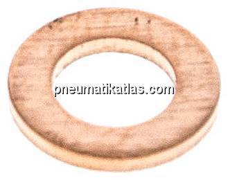 Dichtring aus Kupfer (4,2x7,9x1 mm)