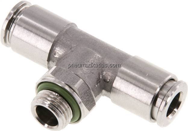 T-Steckanschluss G 1/8"-6mm, IQS-Edelstahl