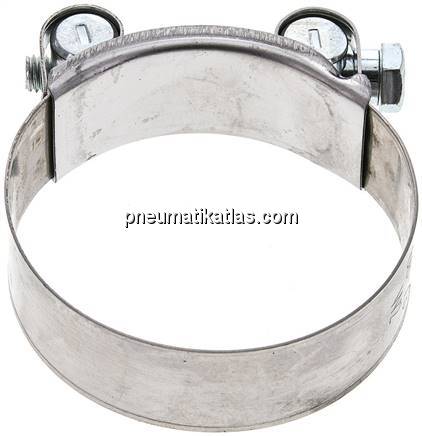 24mm Eco-Gelenkbolzenschelle, 68 - 73mm, 1.4016 (W2) 24mm Eco-Gelenkbolzenschelle, 68 - 73mm, 1.4016 (W2)