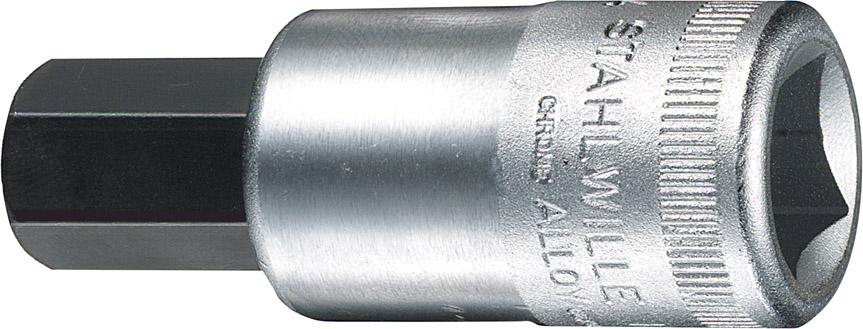 Schraubendrehereinsatz 1/2" Innensechskant 19x60mm Stahlwille