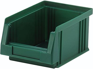 Sichtlagerkasten PLK 4 B105xT164xH75 mm grün LA-KA-PE