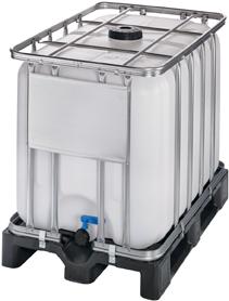 Container 600 l Standard mit Kunststoffpalette WERIT