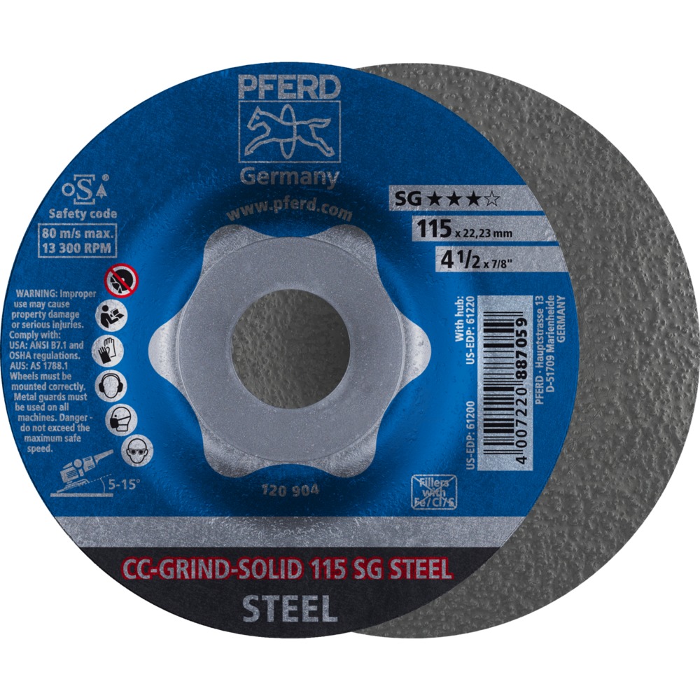 CC-GRIND (inkl. SOLID, FLEX, STRONG) CC-GRIND-SOLID 115 SG STEEL