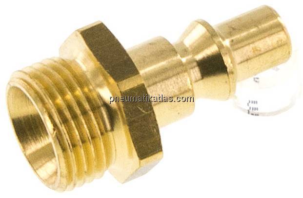 Kupplungsstecker (ARO/ORION) G 3/8"(AG), Messing Kupplungsstecker (ARO/ORION) G 3/8"(AG), Messing
