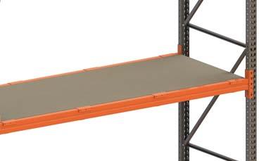 Spanplattenboden B3600xT1100xH38 mm mit Zentrierblech Meta MULTIPAL