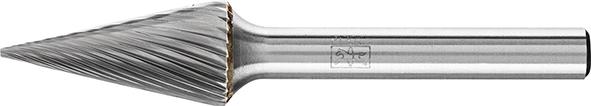 Frässtift HM Spitzkegelform 1225 3 6mm 12x25mm Pferd