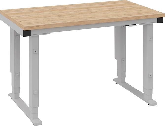 Grundtisch Multi4easy B1280xT800xH730-1320 mm Tischplatte Multiplex elektr. verstellbar