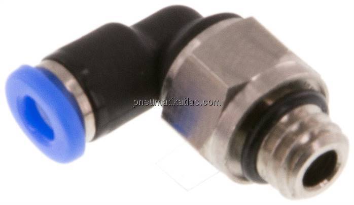 Winkel-Steckanschluss M 6-3mm, IQS-Mini Winkel-Steckanschluss M 6-3mm, IQS-Mini