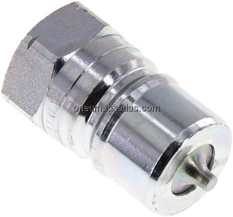 Hydraulikkupplung ISO 7241-1B, Stecker, NPT 3/4"(IG), Stahl