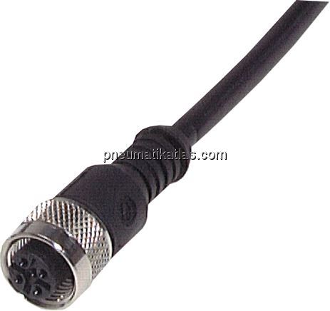 Exemplarische Darstellung: 5m Kabel, 4-adrig mit K