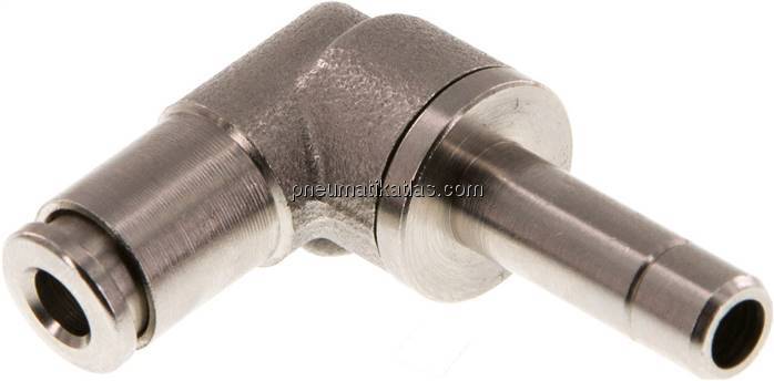 Winkel-Steckanschluss 6mm Stecknippel, 4mm Schlauch