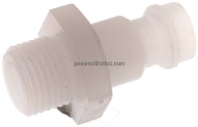 Kupplungsstecker (NW5) G 1/8", PVDF