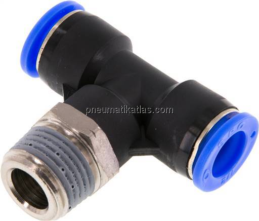 T-Steckanschluss NPT 1/2"-1/2" (12,7 mm), IQS-Inch