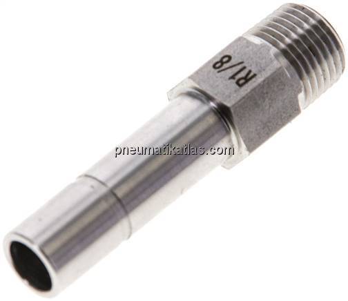 Einschraubtülle R 1/8"-8mm Stecknippel, IQS-ES LE Einschraubtülle R 1/8"-8mm Stecknippel, IQS-ES LE