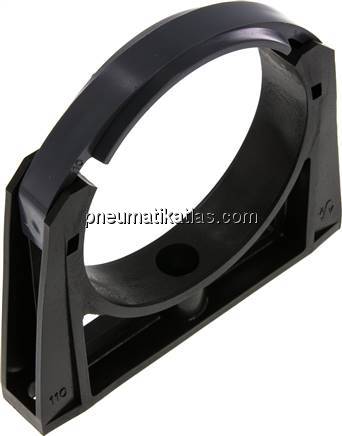 Rohrklemme 110mm, Polyethylen (schwarz)