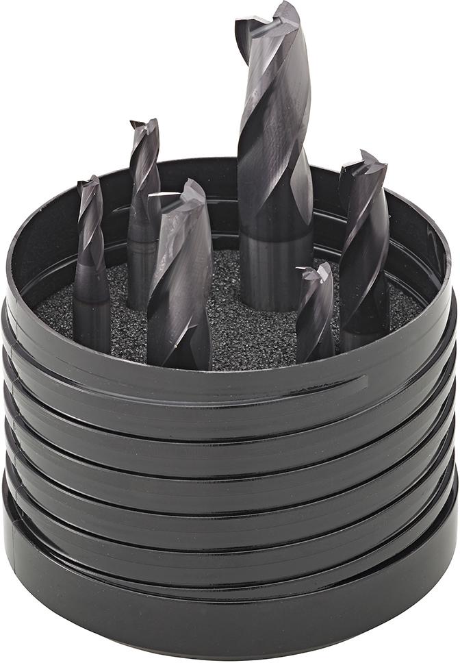 Produktbild Schaf.6527L VHM TiAlN Set4-12mm HB Z 3 FORUM