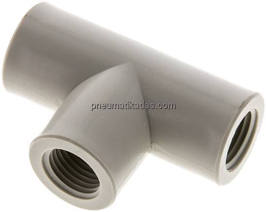 T-Stück G 1/4" (IG), Polypropylen