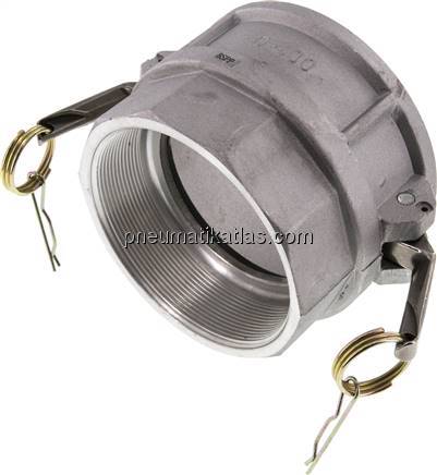 Kamlock-Kupplung (D) Rp 4"(IG), Aluminium