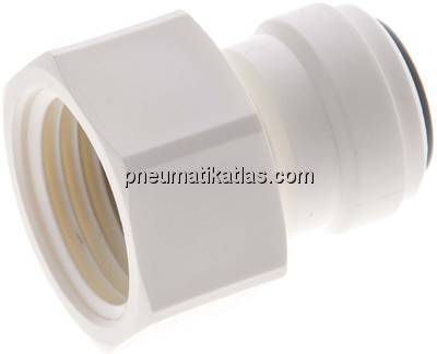 Steckanschluss m. Innengew. G 1/2"-3/8" (9,52 mm), IQS-LE (EPDM-Dichtung)