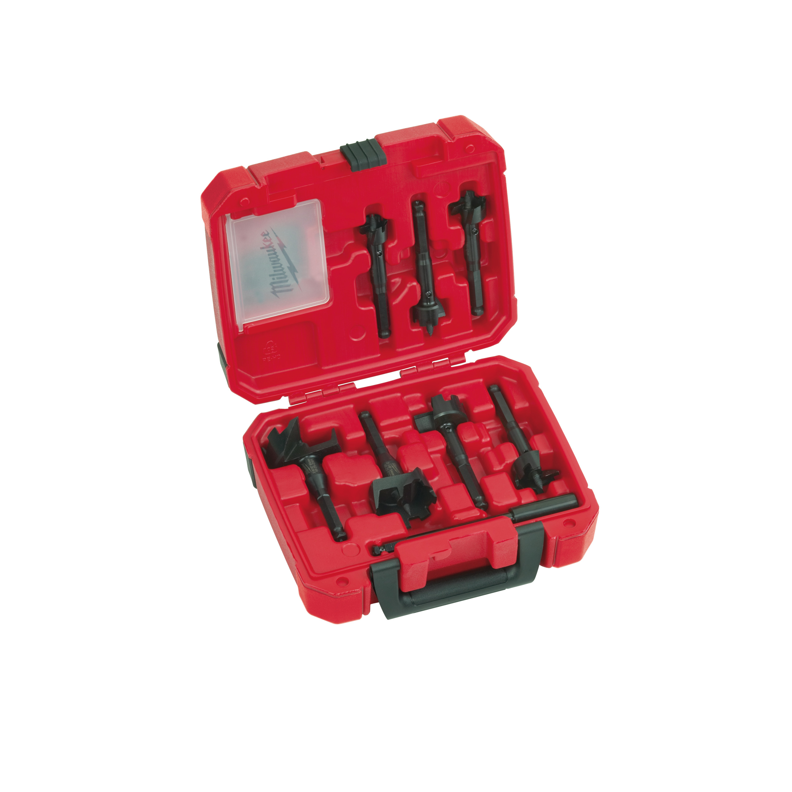 Selbstbohrer Set 8 teilig 25/29/32/38/44/54/65 mm,Verlängerung 140 mm
